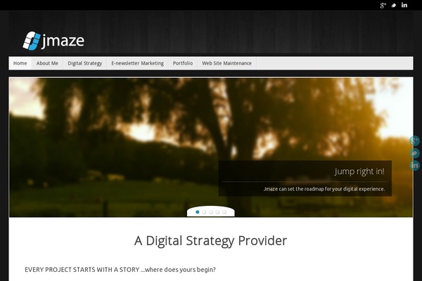 jmaze.com site used Web-startup-agency