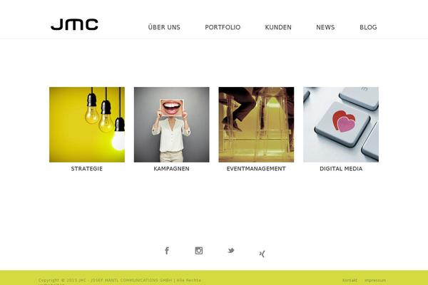 Jmc theme site design template sample