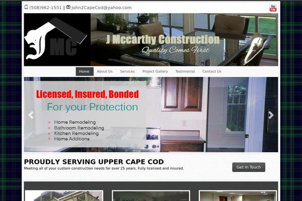 jmccarthyconstruct.com site used Responde