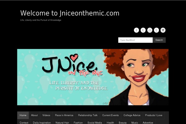 jniceonthemic.com site used Simple Catch