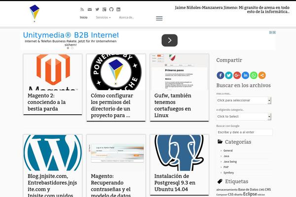 Customizr theme site design template sample