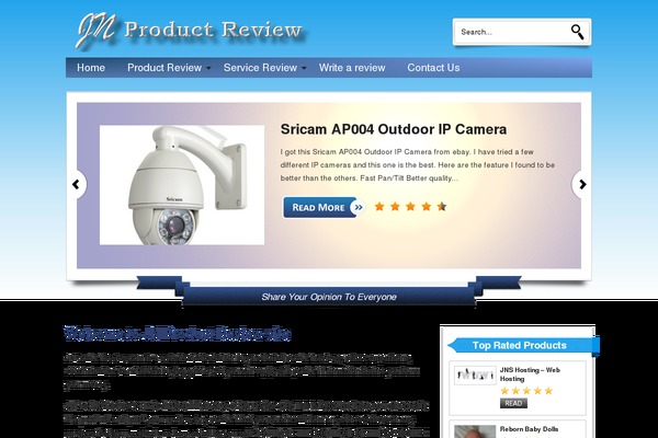 jnproductreview.com site used Spinoko