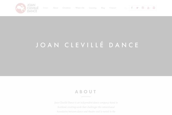 joanclevilledance.com site used Choco-child