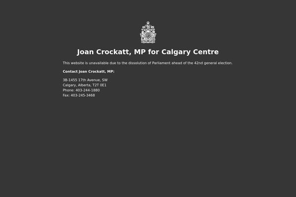 joancrockatt.ca site used Erinotoolemp