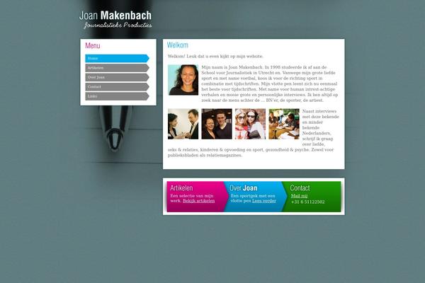 joanmakenbach.com site used Joan