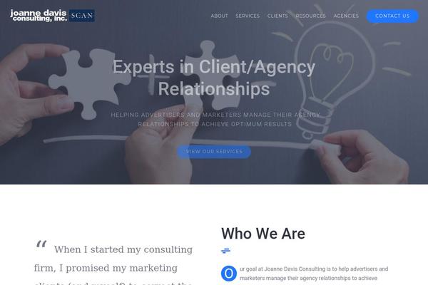 joannedavisconsulting.com site used Avada Child Theme