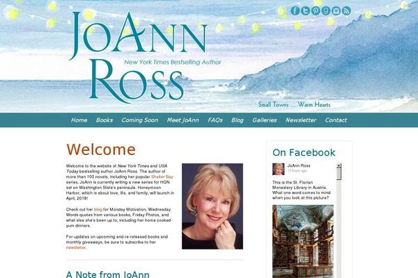 joannross.com site used Author_fixed_width