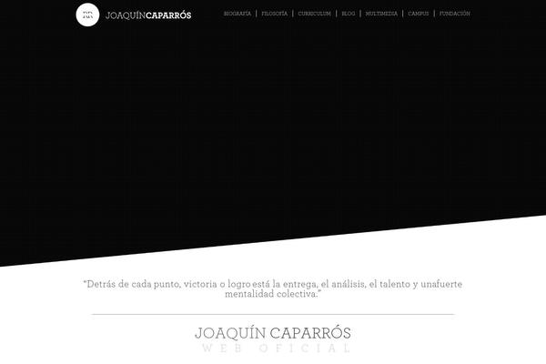 joaquincaparros.com site used Hijo-joaquin