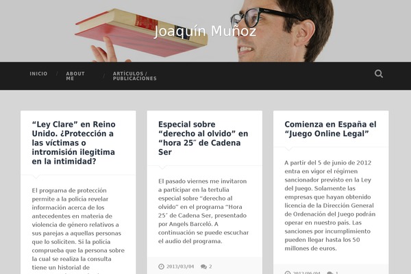 joaquinmunoz.com site used Baskerville