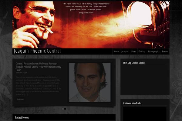 Wp Mysterious theme site design template sample