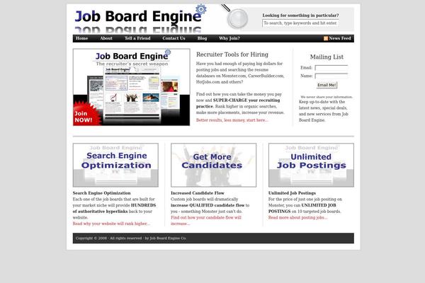 job-board-engine.com site used Revolution-30