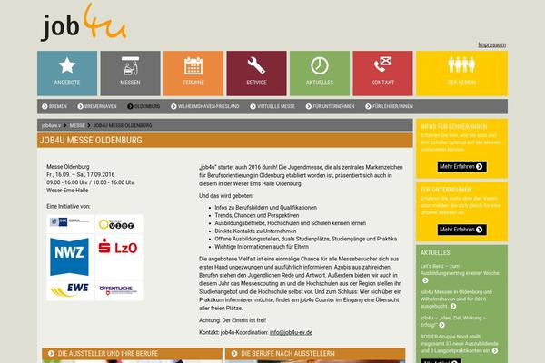 job4u theme websites examples