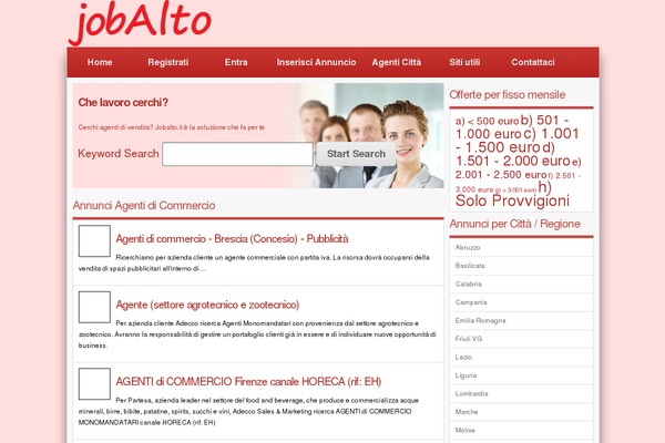 jobalto.it site used Employeepress