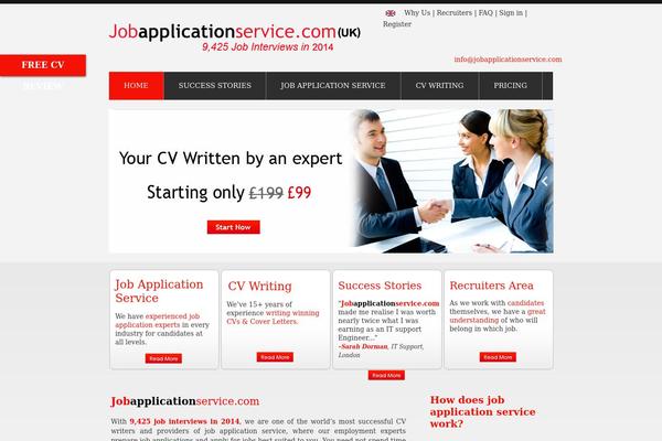 jobapplicationservice.com site used Jobservices