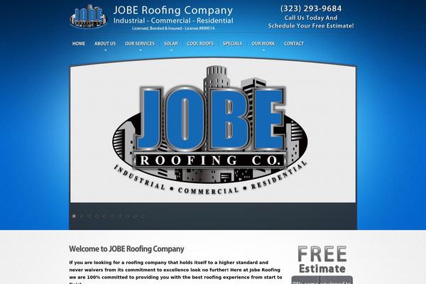 joberoofing.com site used Theme1260
