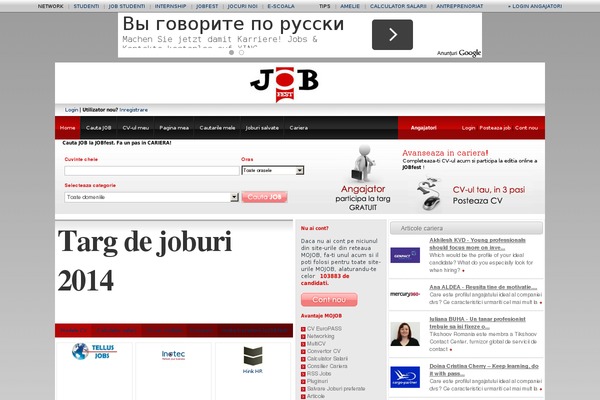 jobfest.ro site used Online