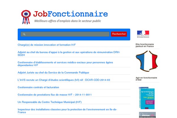 jobfonctionnaire.com site used Wikeasi