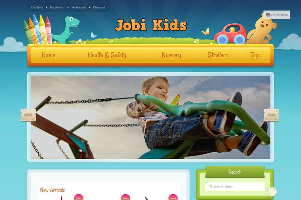 jobikids.com site used Toddlers
