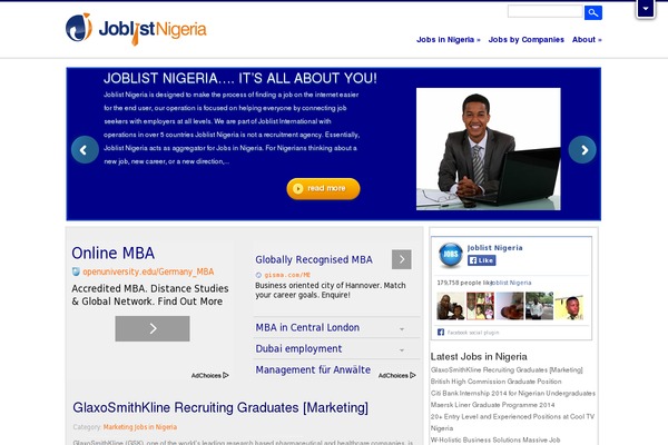 joblistnigeria.com site used Buzz-joblisting