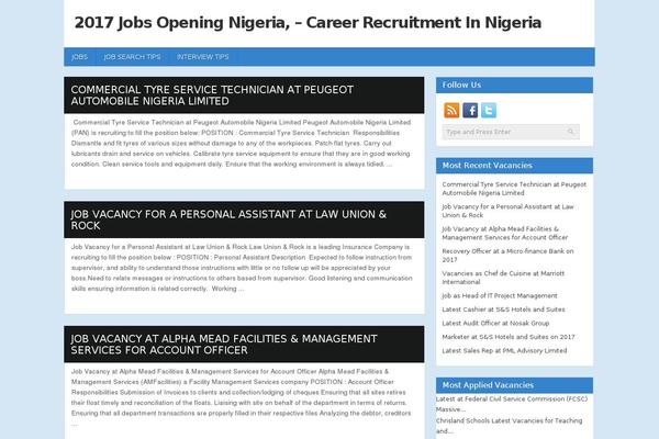 jobopeningnigeria.com site used Labwork