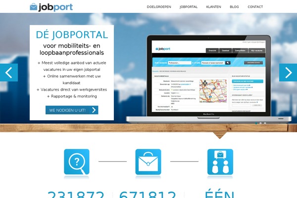 jobport.nl site used Inf