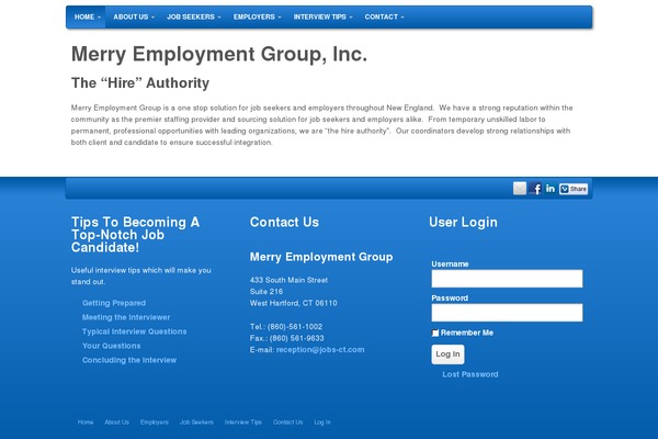 jobs-ct.com site used Meg