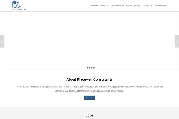 jobs.placewell.com site used Nconfig