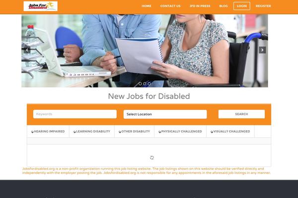 jobsfordisabled.org site used Jobs