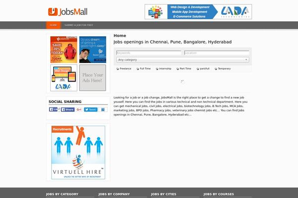 TypeFace theme websites examples