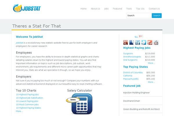 jobstat.net site used Venture