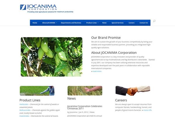 jocanima.com site used Footer-child-theme