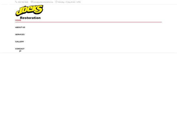 The7 theme site design template sample