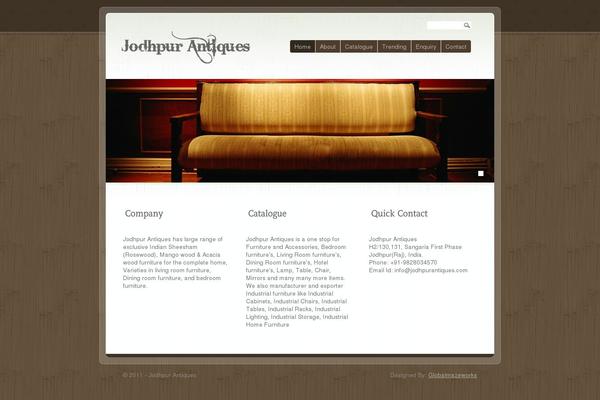 jodhpurantiques.com site used Bamboo