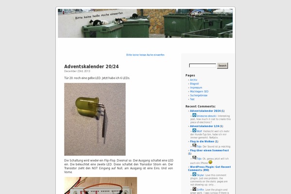 Shutter Reloaded website example screenshot