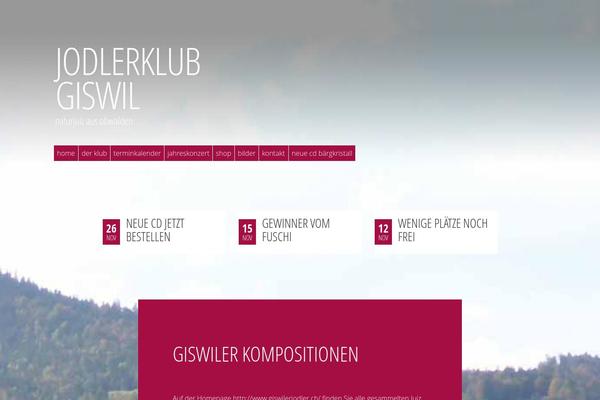 jodlerklubgiswil.ch site used MN Flow
