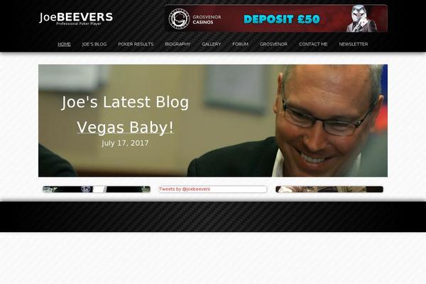 joebeevers.com site used Joebeevers2015