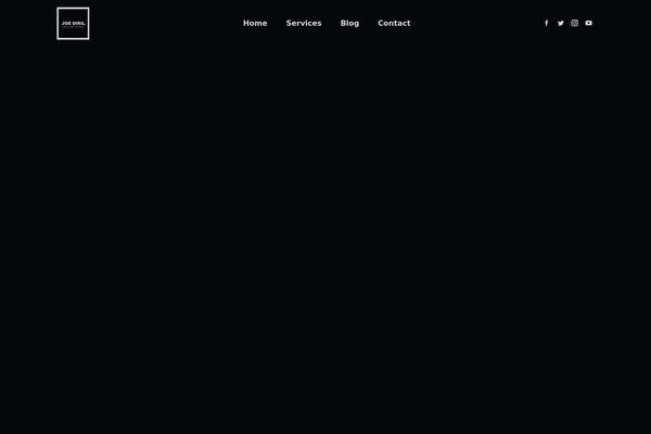 The7 theme site design template sample