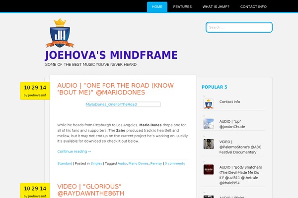 Site using Ie-sitemode plugin