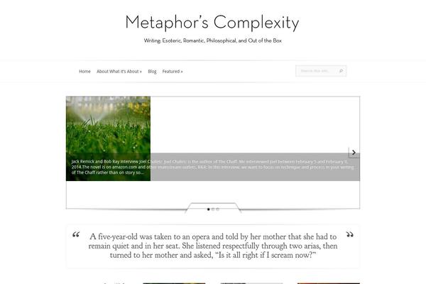 Evolution theme site design template sample