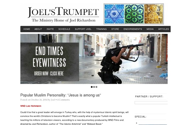 joels-trumpet.com site used Headway-2