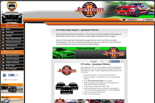 joemann-motors.eu site used Joemannv1