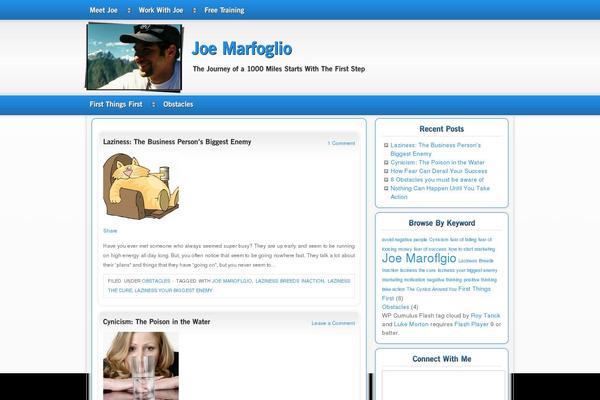 joemarfoglio.com site used Nlp-team-blog