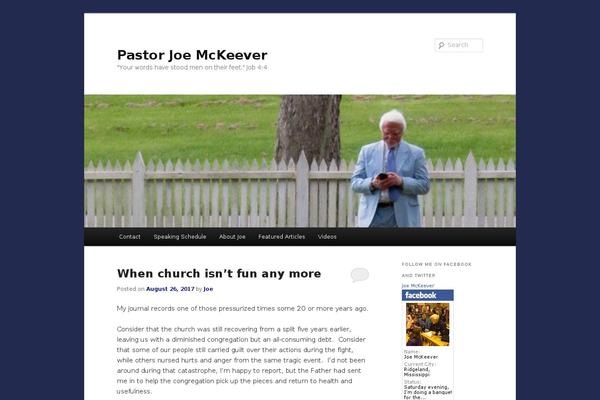 Twenty Eleven theme site design template sample