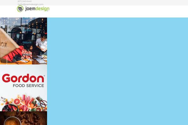 Impreza theme site design template sample