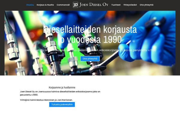 Divi theme site design template sample