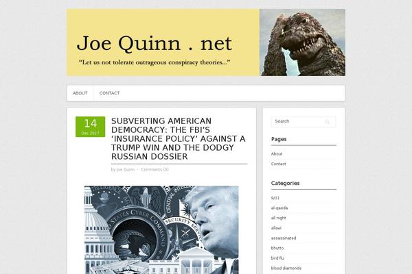 joequinn.net site used Blog-new