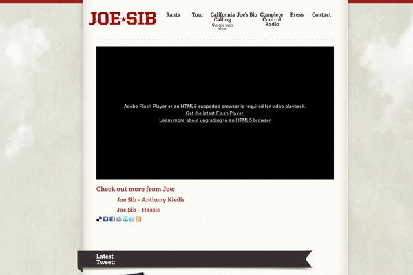 joesib.com site used Wp-urban