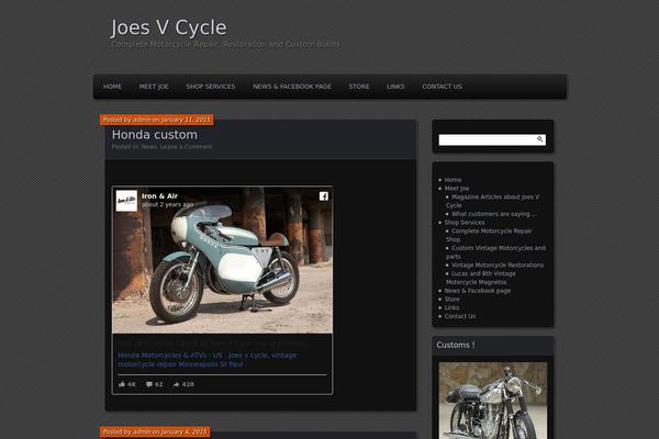 joesvcycle.net site used Parament
