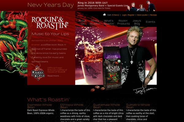 joeykramer.com site used Rockin-roastin
