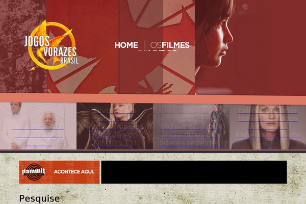 Hunger theme websites examples